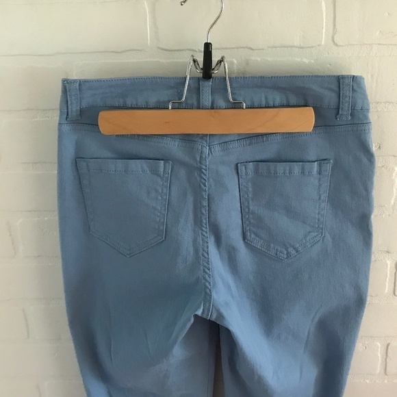 Vintage Liquid x - Indigo Blue Straight legs ankle utility pants Size 3-4 - Picture 5 of 7